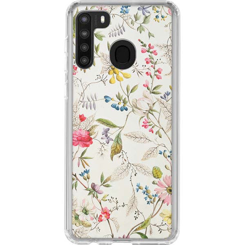 William Kilburn Wildflowers Galaxy A21 Clear Case