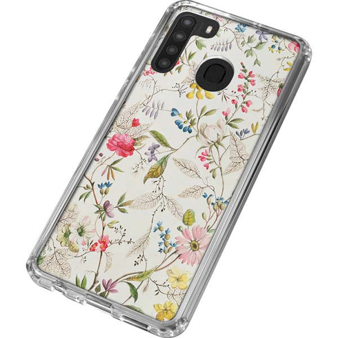 William Kilburn Wildflowers Galaxy A21 Clear Case