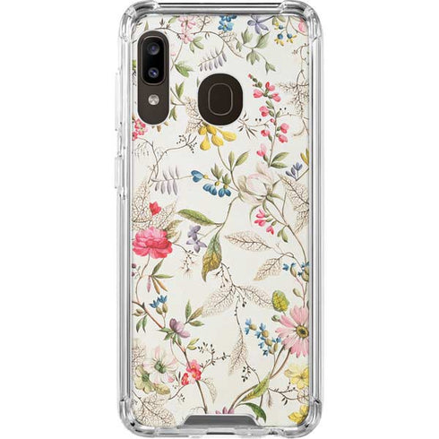 William Kilburn Wildflowers Galaxy A30 Clear Case