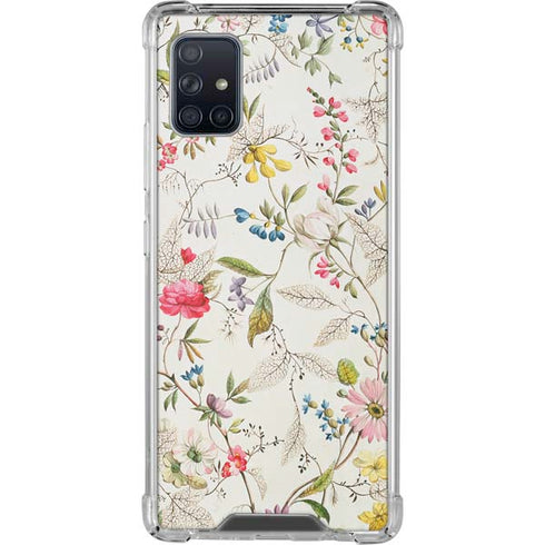 William Kilburn Wildflowers Galaxy A51 5G Clear Case