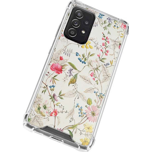 William Kilburn Wildflowers Galaxy A52 5G Clear Case