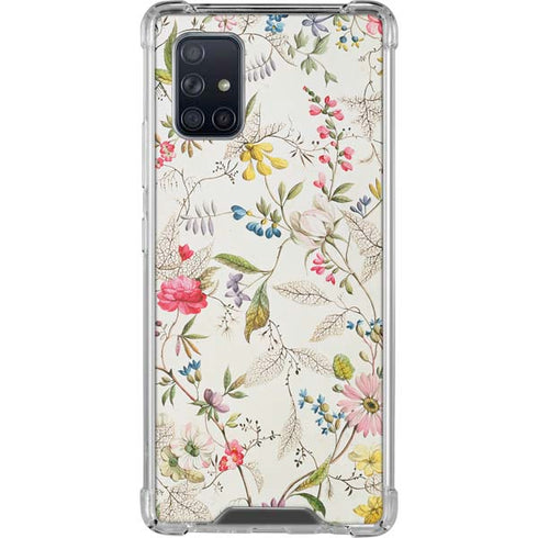 William Kilburn Wildflowers Galaxy A71 5G Clear Case