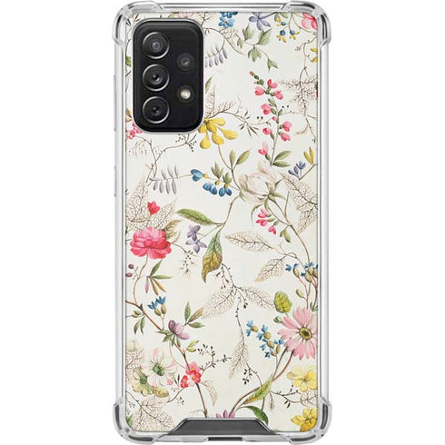 William Kilburn Wildflowers Galaxy A72 5G Clear Case
