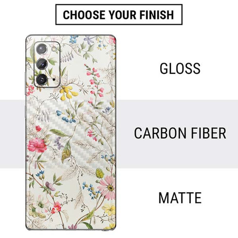 William Kilburn Wildflowers Galaxy Note20 5G Skin