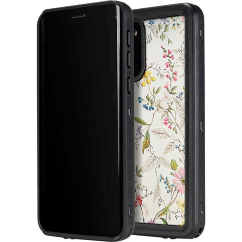 William Kilburn Wildflowers Galaxy S20 Plus Waterproof Case