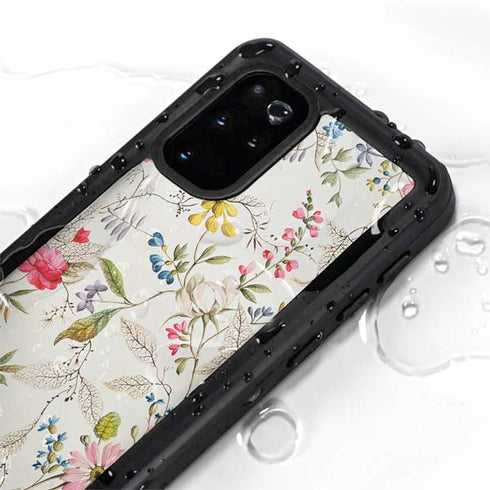 William Kilburn Wildflowers Galaxy S20 Plus Waterproof Case
