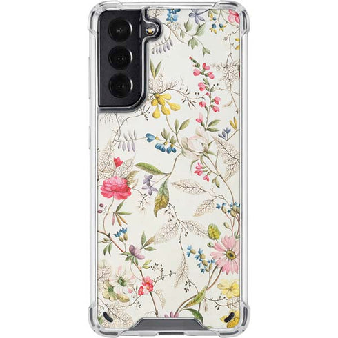 William Kilburn Wildflowers Galaxy S21 5G Clear Case