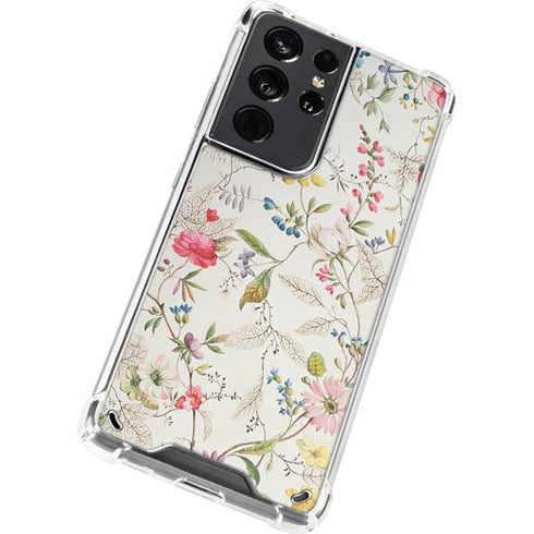 William Kilburn Wildflowers Galaxy S21 Ultra 5G Clear Case