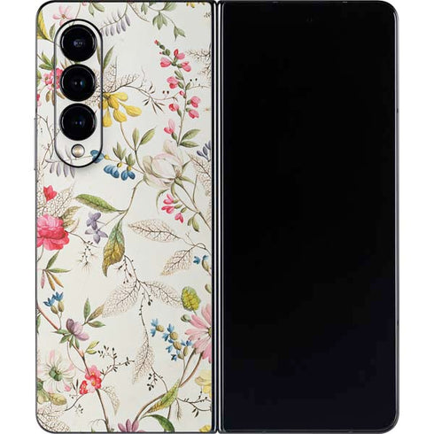 William Kilburn Wildflowers Galaxy Z Fold4 5G Skin