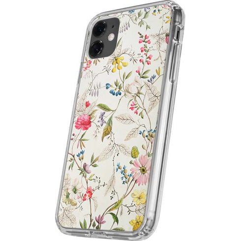 Wildflowers by William Kilburn iPhone 11 Clear Case