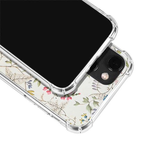 William Kilburn Wildflowers iPhone 14 Plus Clear Case