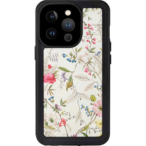 William Kilburn Wildflowers iPhone 14 Pro Waterproof Case