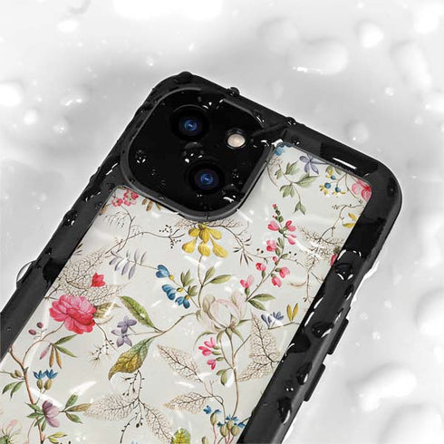 Wildflowers by William Kilburn iPhone 15 Waterproof Case