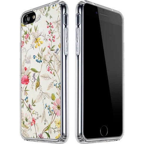 William Kilburn Wildflowers iPhone SE (2nd & 3rd Gen) Clear Case