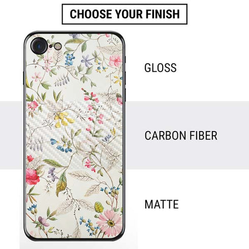 William Kilburn Wildflowers iPhone SE (2nd & 3rd Gen) Skin