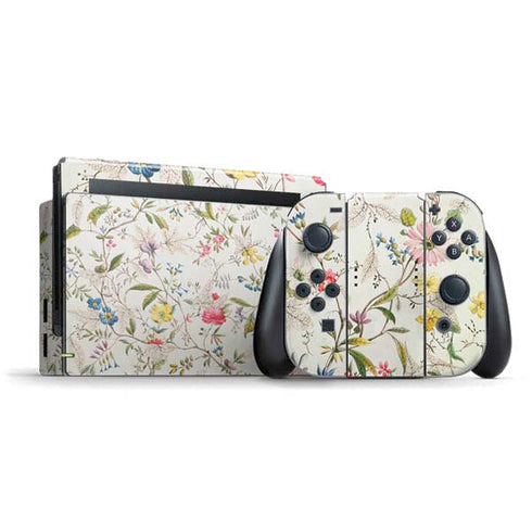 William Kilburn Wildflowers Nintendo Switch Bundle Skin