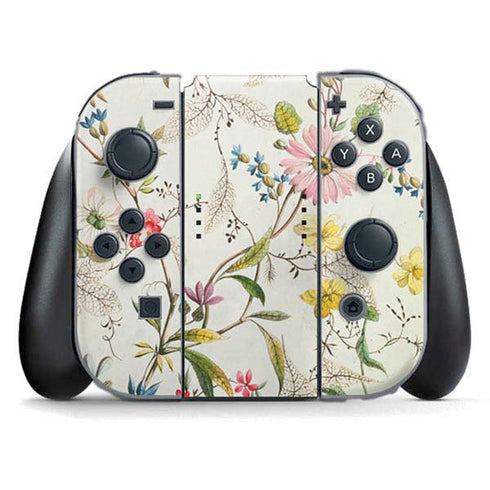 Wildflowers by William Kilburn Nintendo Switch (2017-2021) Joy-Con Controller Skin