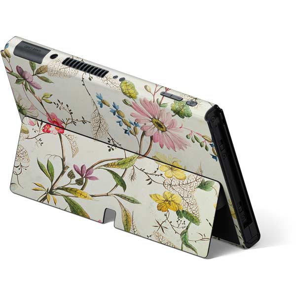 Wildflowers by William Kilburn Nintendo Switch OLED (2021) Bundle Skin