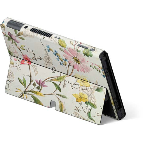 William Kilburn Wildflowers Nintendo Switch OLED (2021) Skin