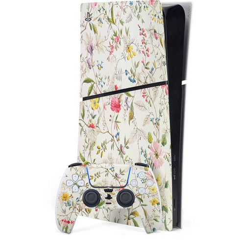 Wildflowers by William Kilburn PS5 Slim Digital Edition Console Skin