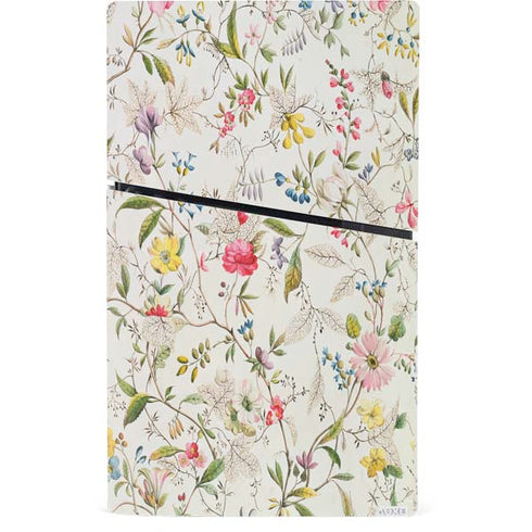 Wildflowers by William Kilburn PS5 Slim Digital Edition Console Skin