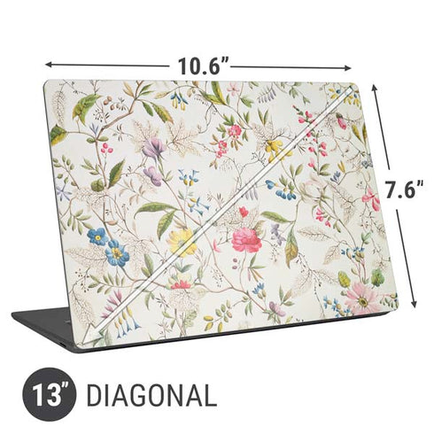 William Kilburn Wildflowers Universal Laptop 13in (10.6 x 7.6in) Skin