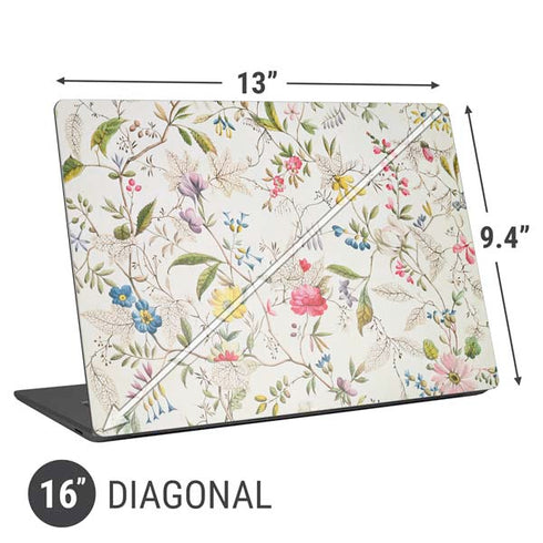 William Kilburn Wildflowers Universal Laptop 16in (13 x 9.4in) Skin