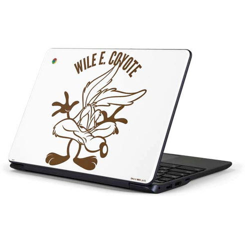 Looney Tunes Wile E Coyote Big Head Samsung Chromebook Skin