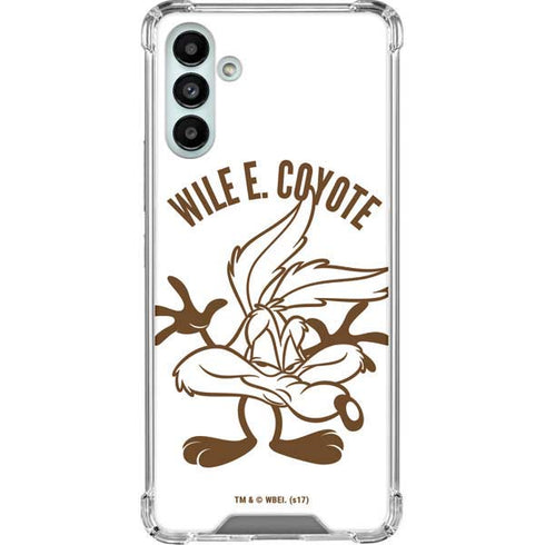 Looney Tunes Wile E Coyote Big Head Galaxy A13 5G Clear Case