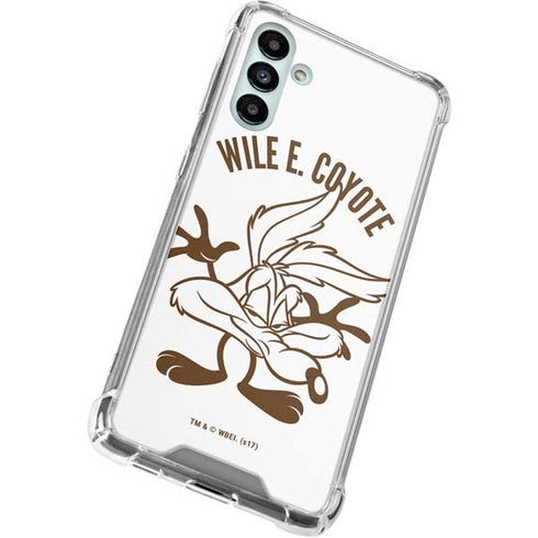 Looney Tunes Wile E Coyote Big Head Galaxy A13 5G Clear Case