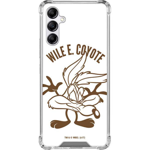 Looney Tunes Wile E Coyote Big Head Galaxy A14 5G Clear Case