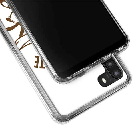 Looney Tunes Wile E Coyote Big Head Galaxy A21 Clear Case