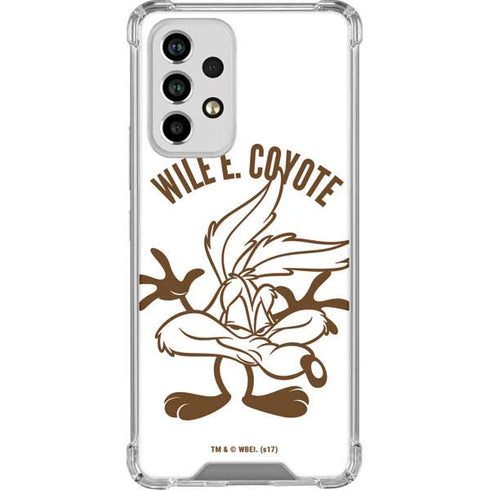 Looney Tunes Wile E Coyote Big Head Galaxy A33 5G Clear Case