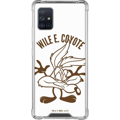 Looney Tunes Wile E Coyote Big Head Galaxy A51 5G Clear Case