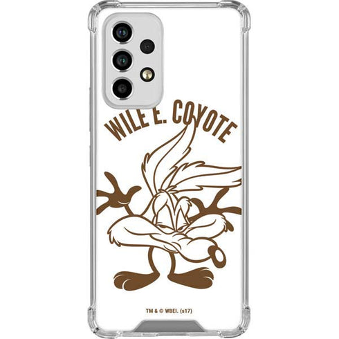 Looney Tunes Wile E Coyote Big Head Galaxy A53 5G Clear Case