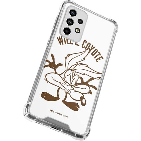 Looney Tunes Wile E Coyote Big Head Galaxy A53 5G Clear Case