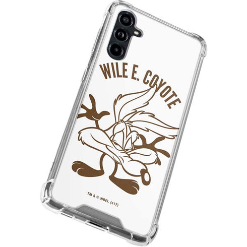 Looney Tunes Wile E Coyote Big Head Galaxy A54 5G Clear Case