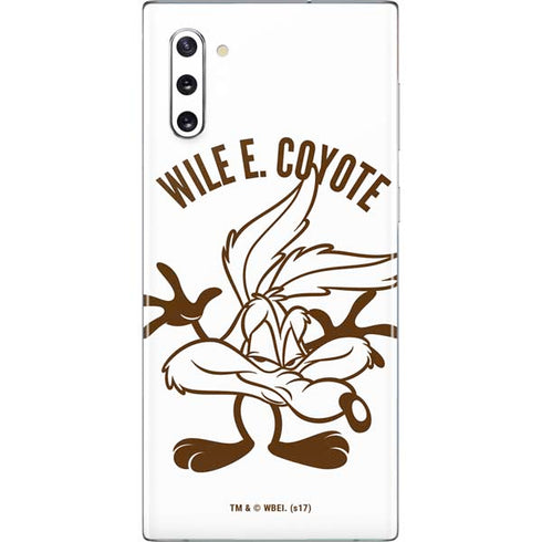 Looney Tunes Wile E Coyote Big Head Galaxy Note 10 Skin