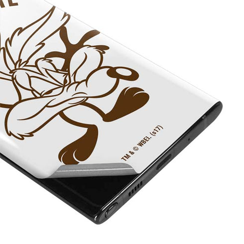 Looney Tunes Wile E Coyote Big Head Galaxy Note 10 Skin