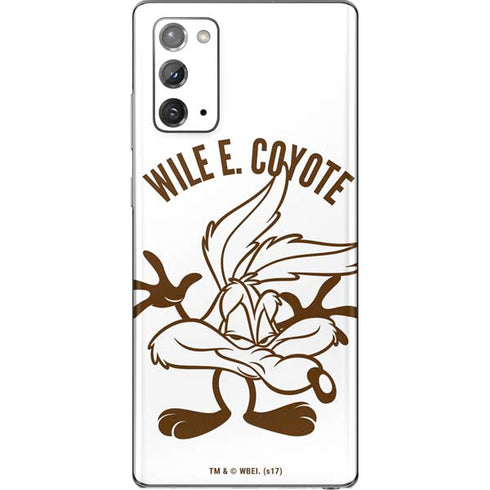 Looney Tunes Wile E Coyote Big Head Galaxy Note20 5G Skin