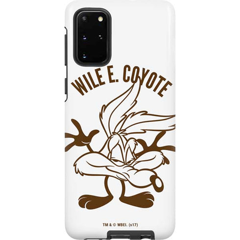 Looney Tunes Wile E Coyote Big Head Galaxy S20 Plus Pro Case