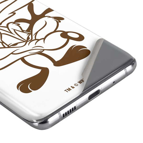 Looney Tunes Wile E Coyote Big Head Galaxy S20 Plus Skin