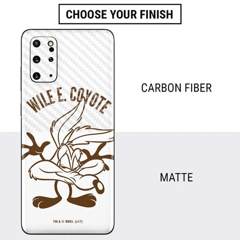 Looney Tunes Wile E Coyote Big Head Galaxy S20 Plus Skin