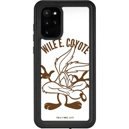 Looney Tunes Wile E Coyote Big Head Galaxy S20 Plus Waterproof Case