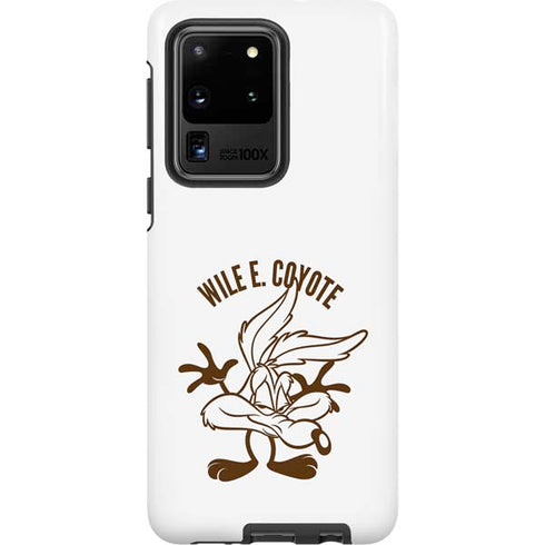 Looney Tunes Wile E Coyote Big Head Galaxy S20 Ultra 5G Pro Case