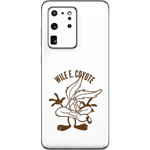 Looney Tunes Wile E Coyote Big Head Galaxy S20 Ultra 5G Skin