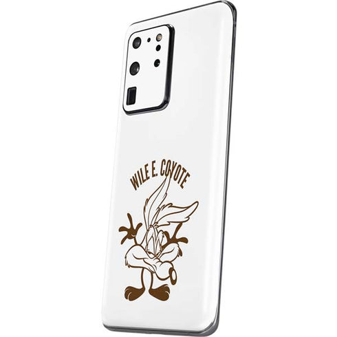 Looney Tunes Wile E Coyote Big Head Galaxy S20 Ultra 5G Skin