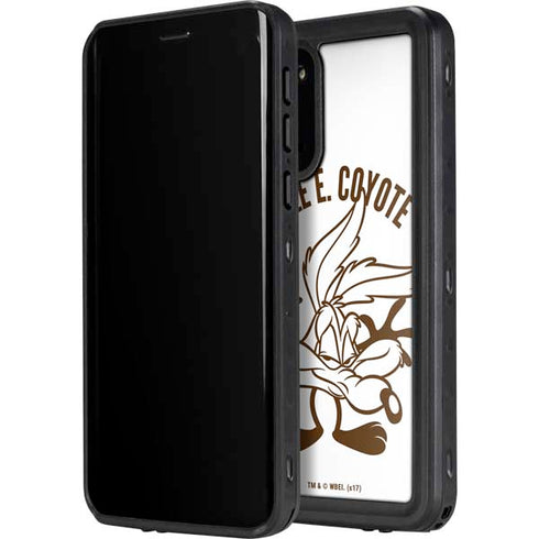 Looney Tunes Wile E Coyote Big Head Galaxy S20 Waterproof Case
