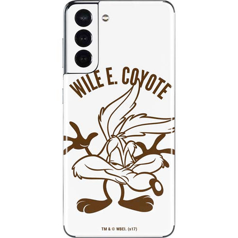 Looney Tunes Wile E Coyote Big Head Galaxy S21 5G Skin