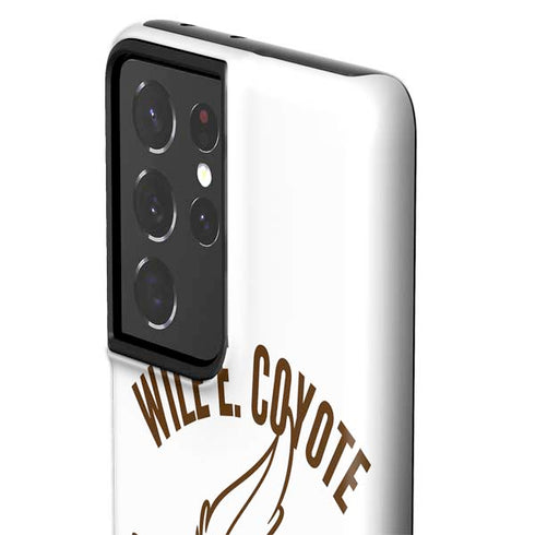 Looney Tunes Wile E Coyote Big Head Galaxy S21 Ultra 5G Pro Case